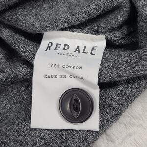 Red Ale Stitch Fix Men's 1/4 button up sweater size Medium Gorpcore office